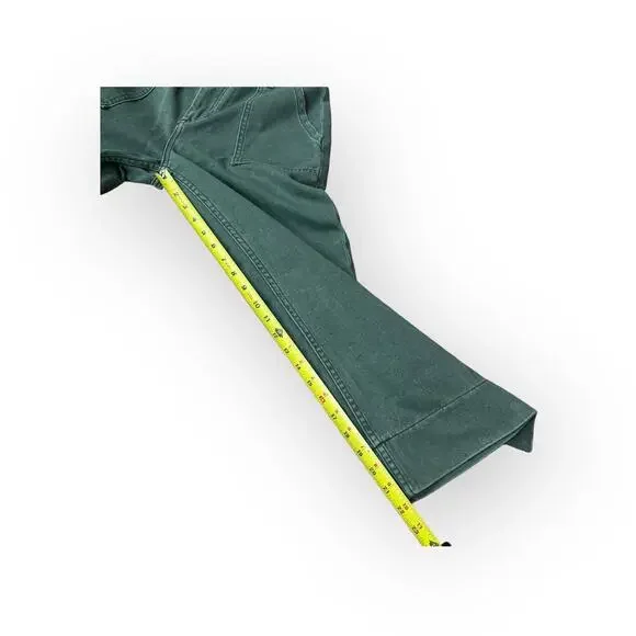 Le Superbe Rhode Wide Leg Cropped Pants in Olive Kush 2 - Picture 9 of 10